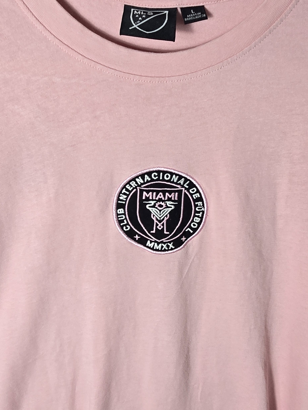 Pink Messi #10 Back Print Tee - Picture 4 of 6